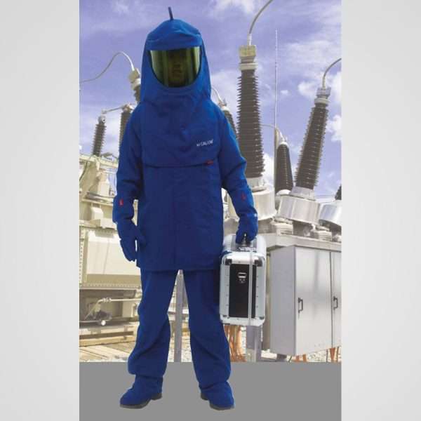 Triple layer of high-spec superior, cellulosebased flame and heat protective fabric for high level Arc Flash heat protection. - Image 3