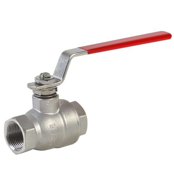 ONE PIECE SHUT-OFF BALL VALVE