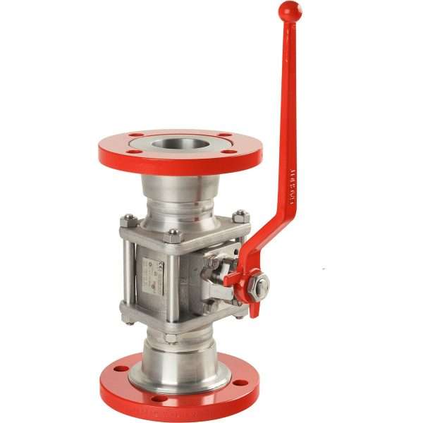 THREE PIECE BALL VALVE